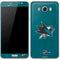 NHL San Jose Sharks Distressed Galaxy J7 Skin
