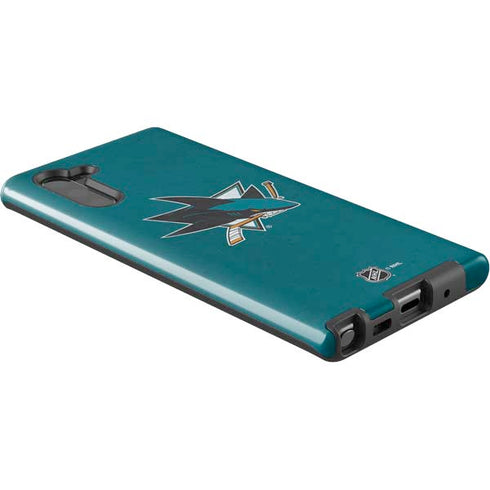 NHL San Jose Sharks Distressed Galaxy Note 10 Pro Case