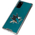 NHL San Jose Sharks Distressed Galaxy Note20 5G Clear Case