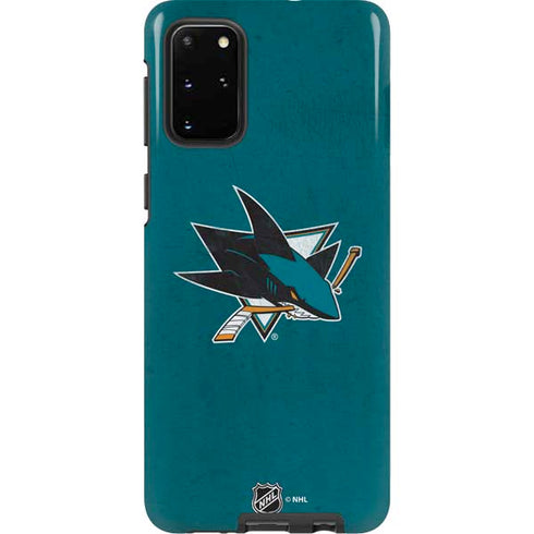 NHL San Jose Sharks Distressed Galaxy S20 Plus Pro Case
