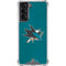 NHL San Jose Sharks Distressed Galaxy S22 Clear Case