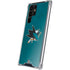 NHL San Jose Sharks Distressed Galaxy S22 Ultra Clear Case