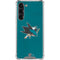 NHL San Jose Sharks Distressed Galaxy S23 Plus Clear Case