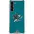 NHL San Jose Sharks Distressed Galaxy S23 Plus Clear Case