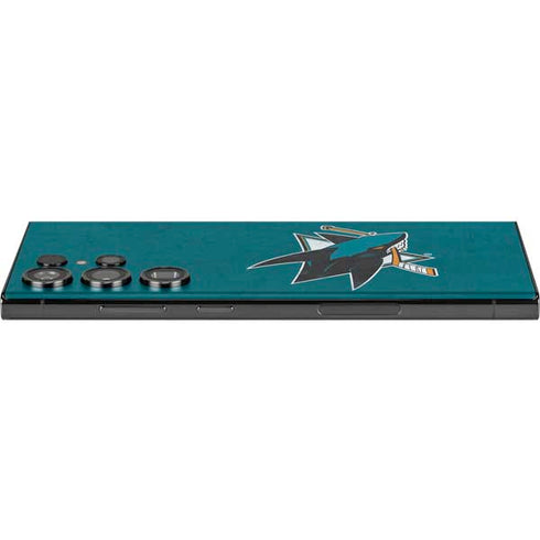 NHL San Jose Sharks Distressed Galaxy S23 Ultra Skin