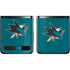 NHL San Jose Sharks Distressed Galaxy Z Flip Skin