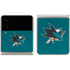 NHL San Jose Sharks Distressed Galaxy Z Flip3 5G Skin