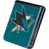 NHL San Jose Sharks Distressed Galaxy Z Flip5 5G Skin