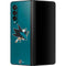 NHL San Jose Sharks Distressed Galaxy Z Fold3 5G Skin