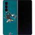 NHL San Jose Sharks Distressed Galaxy Z Fold4 5G Skin