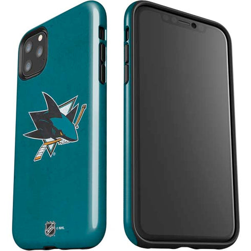 NHL San Jose Sharks Distressed iPhone 11 Pro Max Impact Case