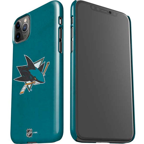 NHL San Jose Sharks Distressed iPhone 11 Pro Max Lite Case