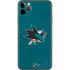 NHL San Jose Sharks Distressed iPhone 11 Pro Max Skin