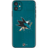 NHL San Jose Sharks Distressed iPhone 11 Skin