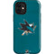 NHL San Jose Sharks Distressed iPhone 12 Mini Impact Case