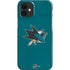 NHL San Jose Sharks Distressed iPhone 12 Mini Lite Case