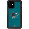 NHL San Jose Sharks Distressed iPhone 12 Mini Waterproof Case