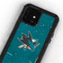 NHL San Jose Sharks Distressed iPhone 12 Mini Waterproof Case