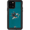 NHL San Jose Sharks Distressed iPhone 12 Pro Waterproof Case