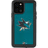 NHL San Jose Sharks Distressed iPhone 12 Pro Waterproof Case
