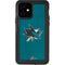 NHL San Jose Sharks Distressed iPhone 12 Waterproof Case
