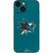 NHL San Jose Sharks Distressed iPhone 13 Mini Skin