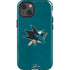 NHL San Jose Sharks Distressed iPhone 15 Impact Case