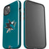 NHL San Jose Sharks Distressed iPhone 15 Impact Case