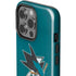 NHL San Jose Sharks Distressed iPhone 15 Pro Impact Case