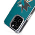 NHL San Jose Sharks Distressed iPhone 15 Pro Max MagSafe Case