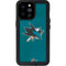 NHL San Jose Sharks Distressed iPhone 14 Pro Max Waterproof Case