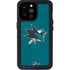 NHL San Jose Sharks Distressed iPhone 14 Pro Max Waterproof Case