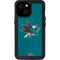 NHL San Jose Sharks Distressed iPhone 15 Waterproof Case