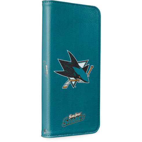 NHL San Jose Sharks Distressed iPhone 8 Folio Case