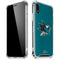 NHL San Jose Sharks Distressed iPhone XR Clear Case