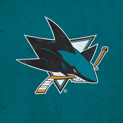 NHL San Jose Sharks Distressed iPhone XS Skin
