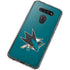 NHL San Jose Sharks Distressed LG K51/Q51 Clear Case