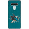 NHL San Jose Sharks Distressed LG Stylo 6 Clear Case