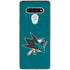 NHL San Jose Sharks Distressed LG Stylo 6 Clear Case