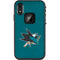 NHL San Jose Sharks Distressed LifeProof Fre iPhone Skin