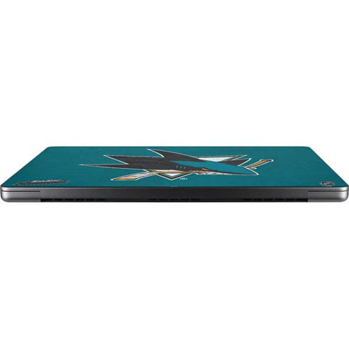 NHL San Jose Sharks Distressed MacBook Pro 14in (2021-24) Skin