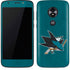 NHL San Jose Sharks Distressed Moto E5 Play Skin
