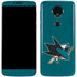 NHL San Jose Sharks Distressed Moto E5 Plus Skin