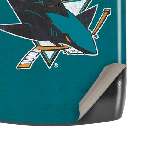 NHL San Jose Sharks Distressed Motorola RAZR Skin