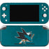NHL San Jose Sharks Distressed Nintendo Switch Lite Skin