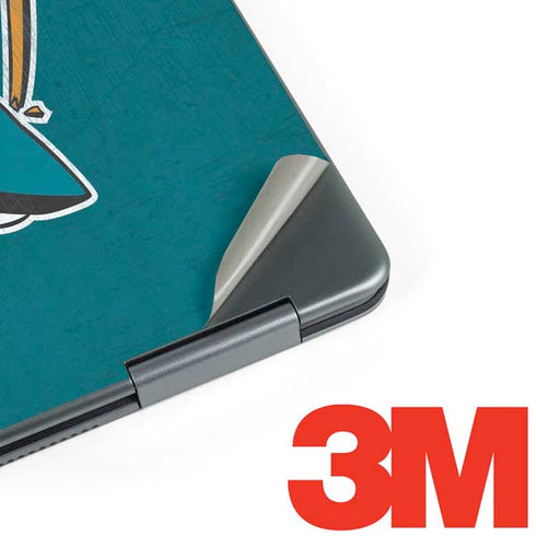 NHL San Jose Sharks Distressed Notebook 9 Pro 13in (2017) Skin