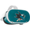 NHL San Jose Sharks Distressed Oculus Quest 2 Skin