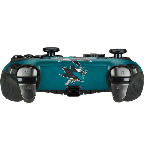 NHL San Jose Sharks Distressed PlayStation Scuf Vantage 2 Controller Skin