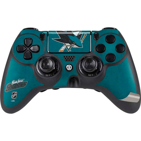 NHL San Jose Sharks Distressed PS4/PC SCUF Impact Controller Skin