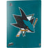 NHL San Jose Sharks Distressed PS5 Console Skin